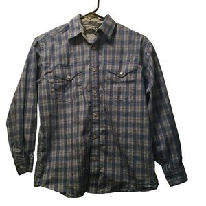 Panhandle Slim Plaid Snap Button Western Shirt